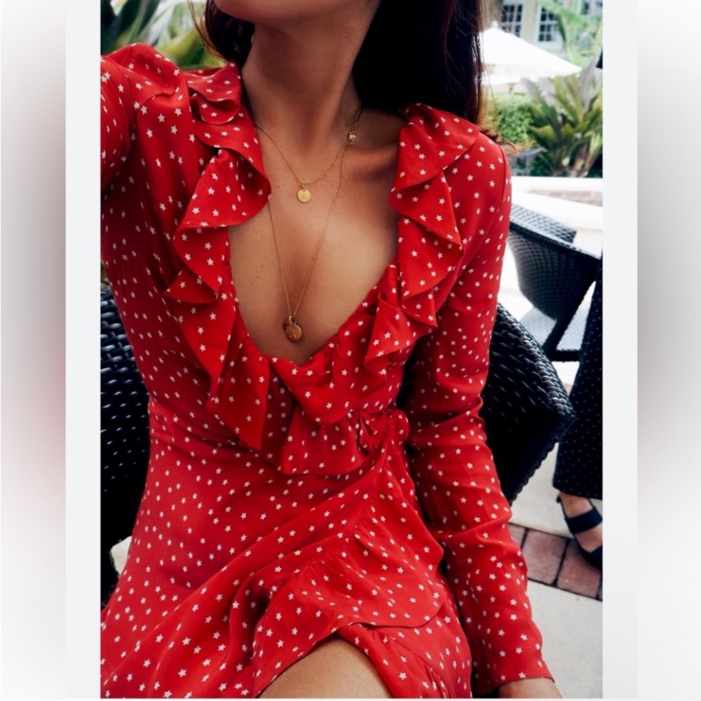 Realisation Par Alexandra Wrap Dress L - Picture 3 of 9